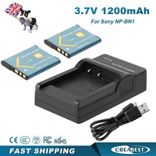 2X NP-BN1 Battery &Charger For