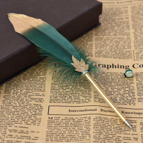 Quill pen vintage feather - vintage,