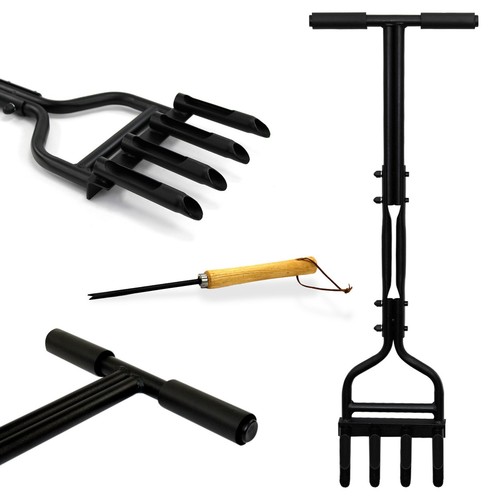 Hollow tine spike hand - spike, lawn