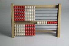 Rekenrek 100 Bead Bar Made from Recycled Wood Abacus - School Quality (1Pk)