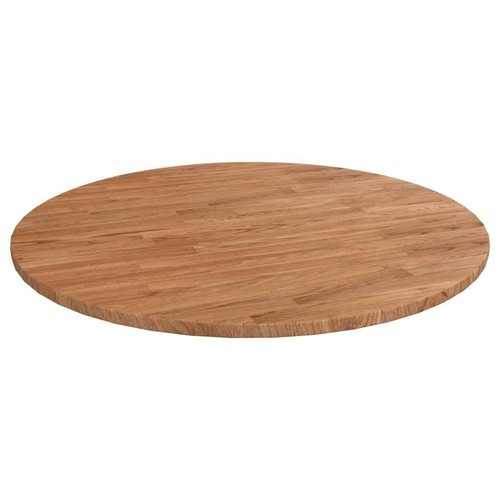 Solid wood oak round - round, table