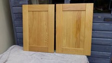 2 of solid light oak shaker