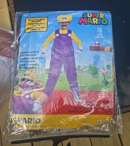 Super mario wario kids costume - wario,