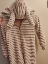 M&S Kids Hooded Fleece Onesie0