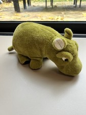 Vintage Merrythought Hippo Plush Soft Toy