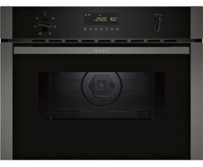Neff N50 Built In Compact Combination Microwave Oven - Graphite C1AMG84G0B