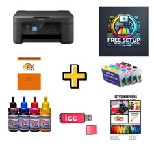 Sublimation printer WF-2910DWF bundle package non oem Epson Wi-FI - Scanner