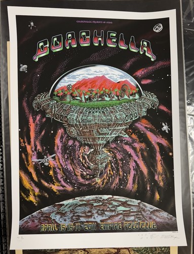 Emek coachella poster - emek, 2011