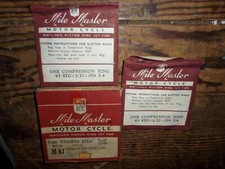 VILLIERS  1H 225cc PISTON RINGS  STD -10 -20 -30