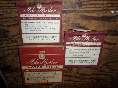 Villiers 225cc piston - ,