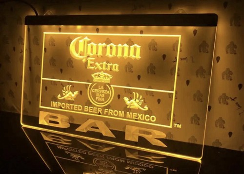 Corona extra bar beer - beer, led