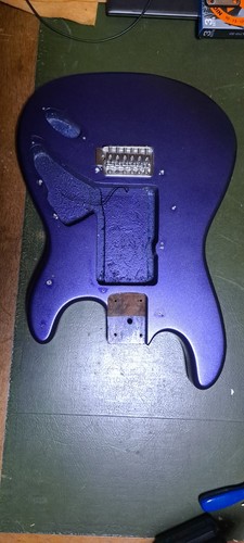Purple style guitar - purple, s