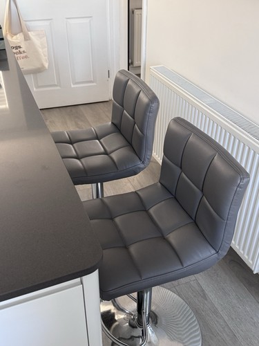 Next swivel bar stools - 2x,