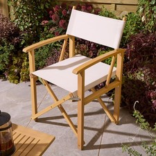 Rowlinson Ascot Folding Director's Chair - Natural