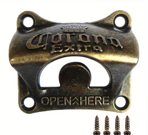 Wall mounted beer bottle - mounted,
