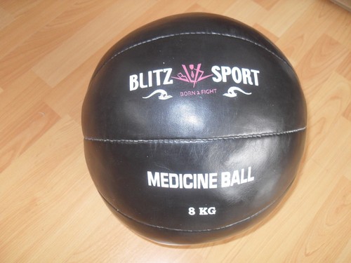 Blitz leather medicine ball - blitz,