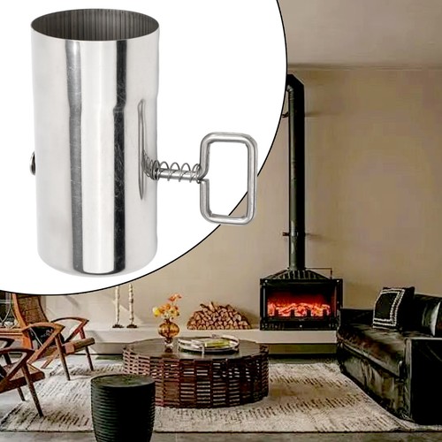 Stove pipe with damper chimney - stove,