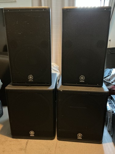 Yamaha dsr active speakers - ,