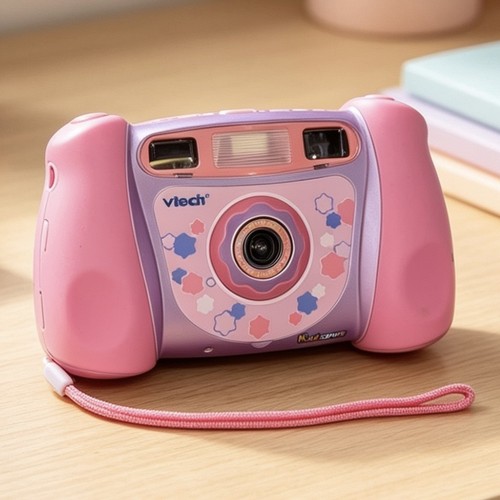 Kids pink vtech camera - kids,