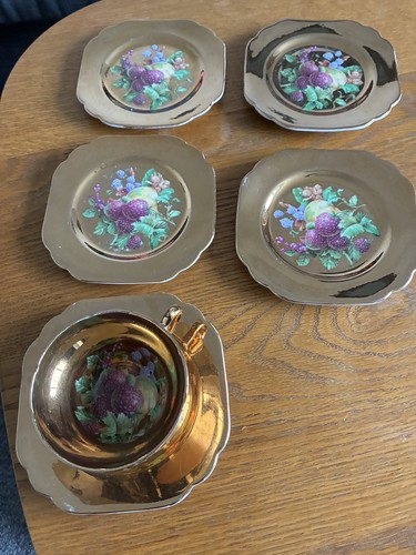 Stanley bone china - bone, gilt