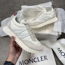 Moncler White Pacey Lace Up