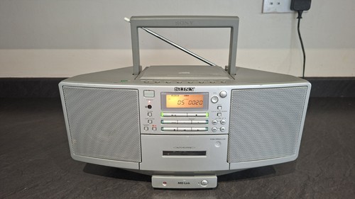 Sony radio cassette cd - zs-d5,