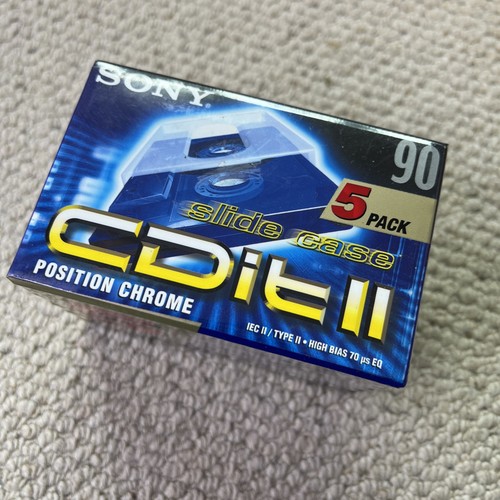 Sony cdit chrome blank - ii, 90