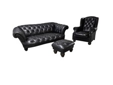 Tetrad Black Chesterfield