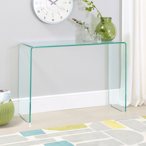 Glass console table - glass,