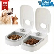 2x Automatic Pet Feeder Cat