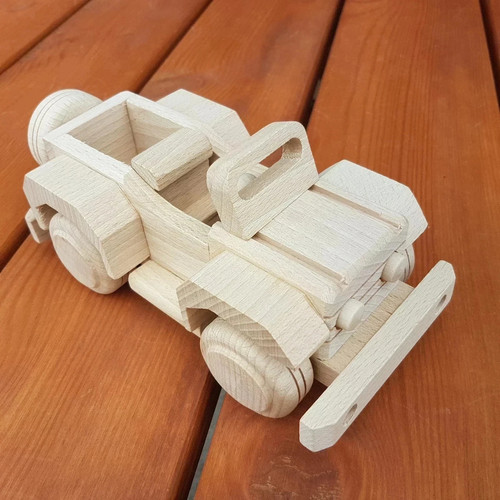 Wooden toy off road - wooden,