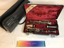 YAMAHA Clarinet YCL 451 Black Wood Musical Instrument with Hard Case Japan Used