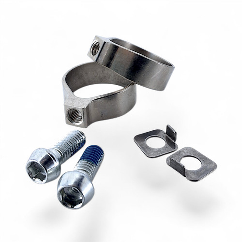 Sram clamp kit - clamp, red