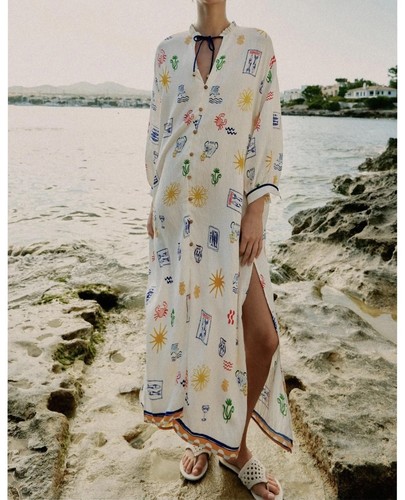 Zara long printed - tunic, style