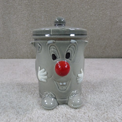 Dusty bin ceramic money - ceramic, box