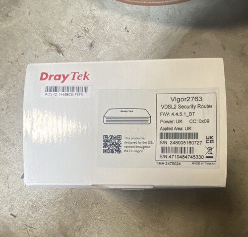 Draytek vigor2763 vdsl2 - draytek,