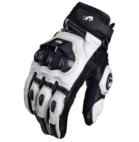 White black motorbike - white,