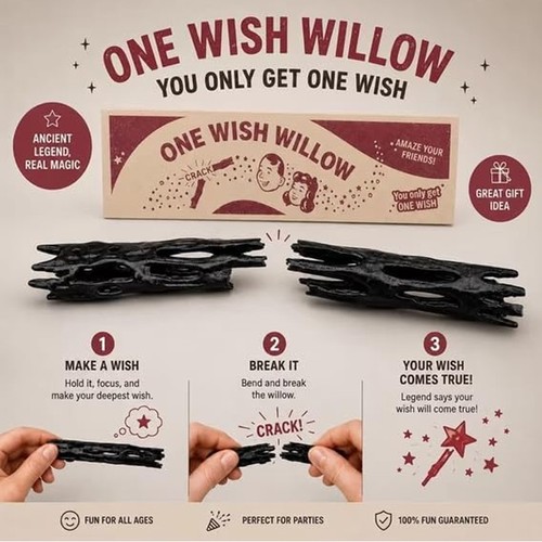 One wish willow - snap, stick