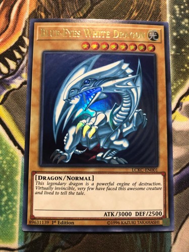 Blue eyes white dragon 1st - white,