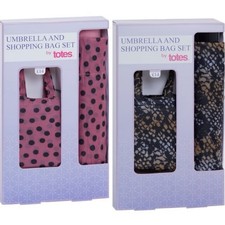 Totes Umbrella & Shopping Bag