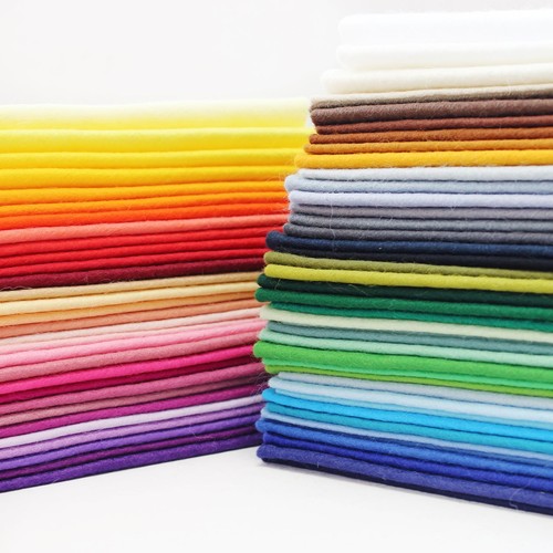 Wool mix felt sheet - wool, 9x9