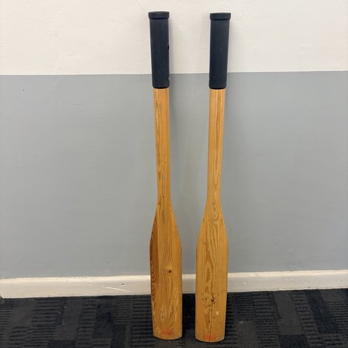 Lahna wooden oars pair 100cm - oars,