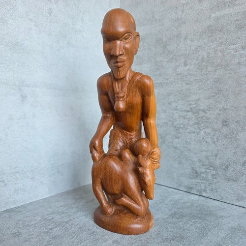 Vintage african hand carved - hand,