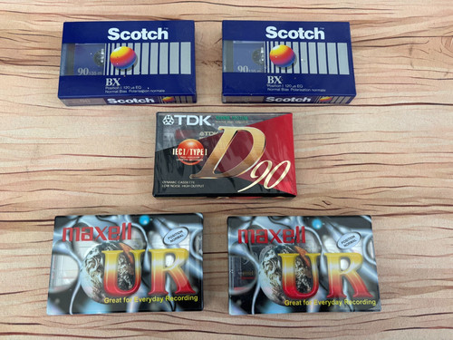 Sealed c90 blank - 5, x