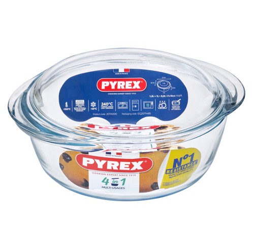 Pyrex casserole dish - pyrex, 4-in-1