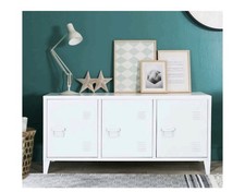 Metal Sideboard Cabinet with 3