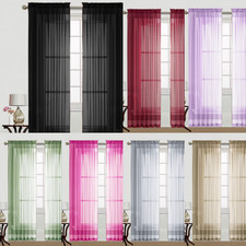 2 Piece Beautiful Voile Sheer