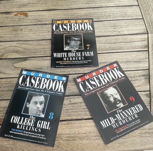 Murder casebook three - casebook,