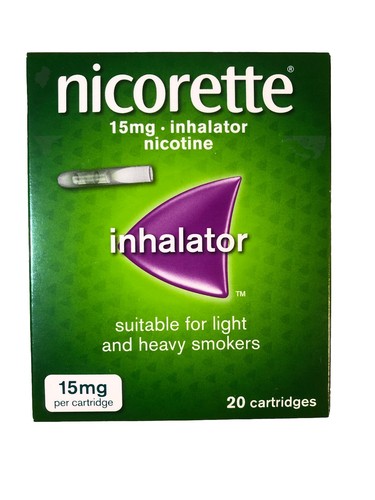 Nicorette 15mg inhalator - nicorette,