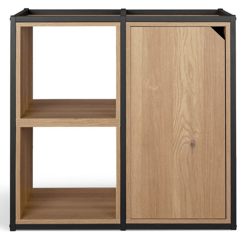 Loft living short - living, shelving